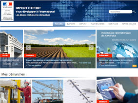 Portail Import-Export pour la Douane, la DG Trésor et la DGME