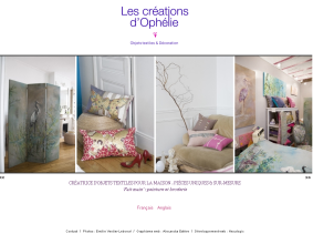 Les créations d'Ophélie, Objets textiles et Décoration